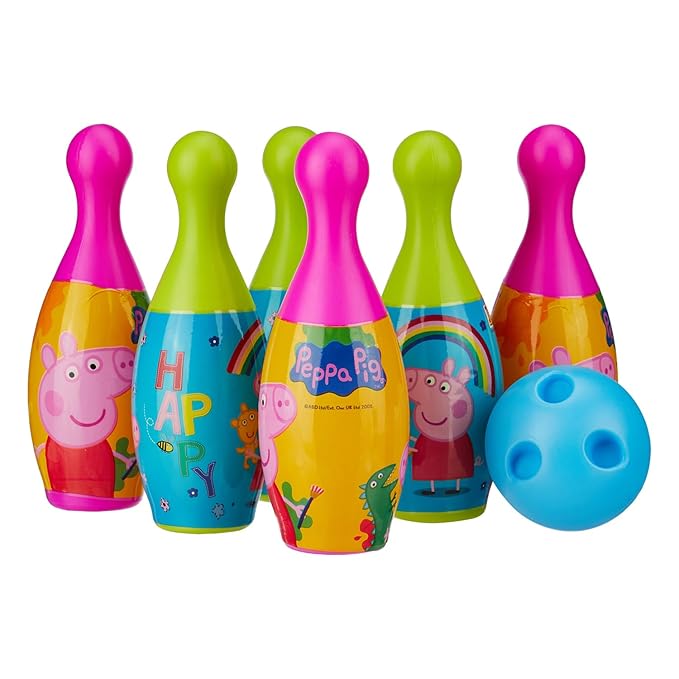 PINLYNE Jam and Honey Peppa Bowling Set for Kids | Indoor & Outdoor Game